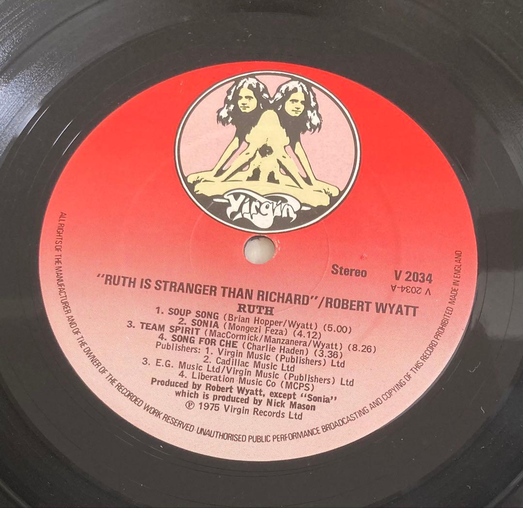 ◾️UKオリジナル盤■ROBERT WYATT ■ロバートワイアット■ Ruth