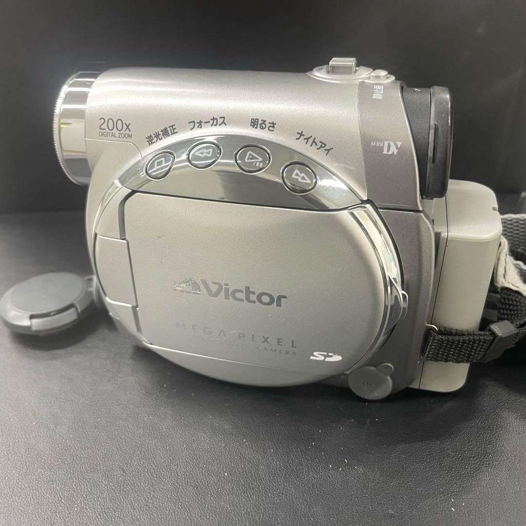 【E】Victor ビクター デジタルビデオカメラ GR-D230-S 現状品
