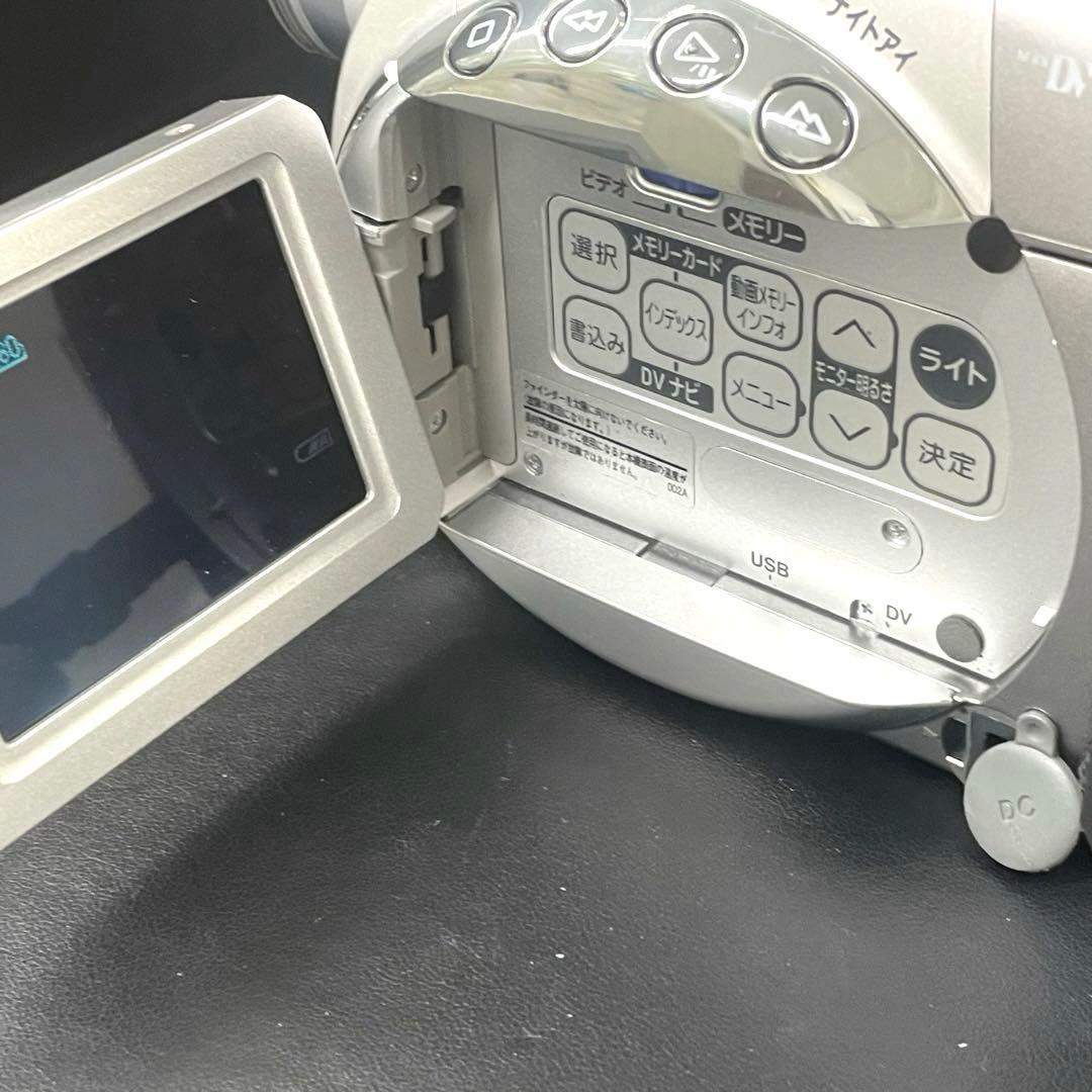 【E】Victor ビクター デジタルビデオカメラ GR-D230-S 現状品