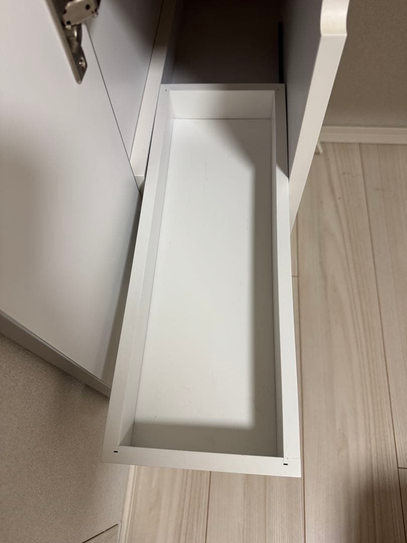 3/20(金)まで【美品】ACTUS piatto ドレッサー ホワイト 送料込