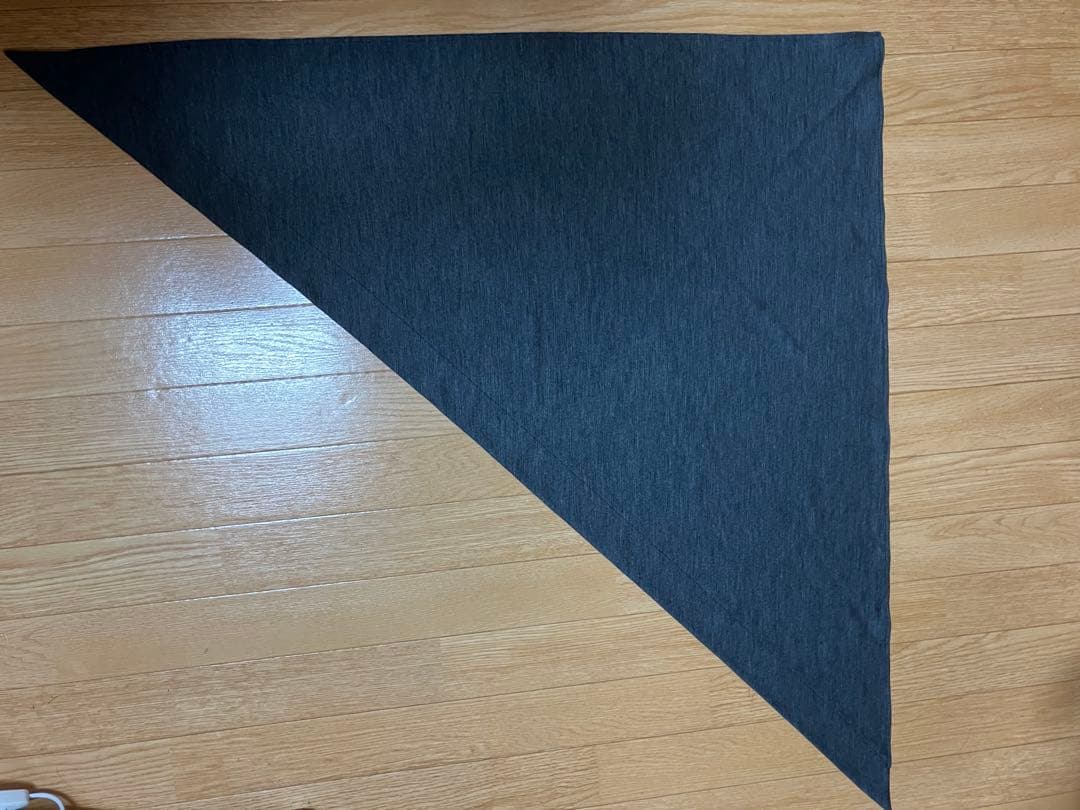 SLOBE IENA ラメゾンドリリス KERCHIEF スカーフ　グレー