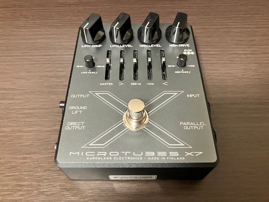 ベース Darkglass Electronics MICROTUBES X7