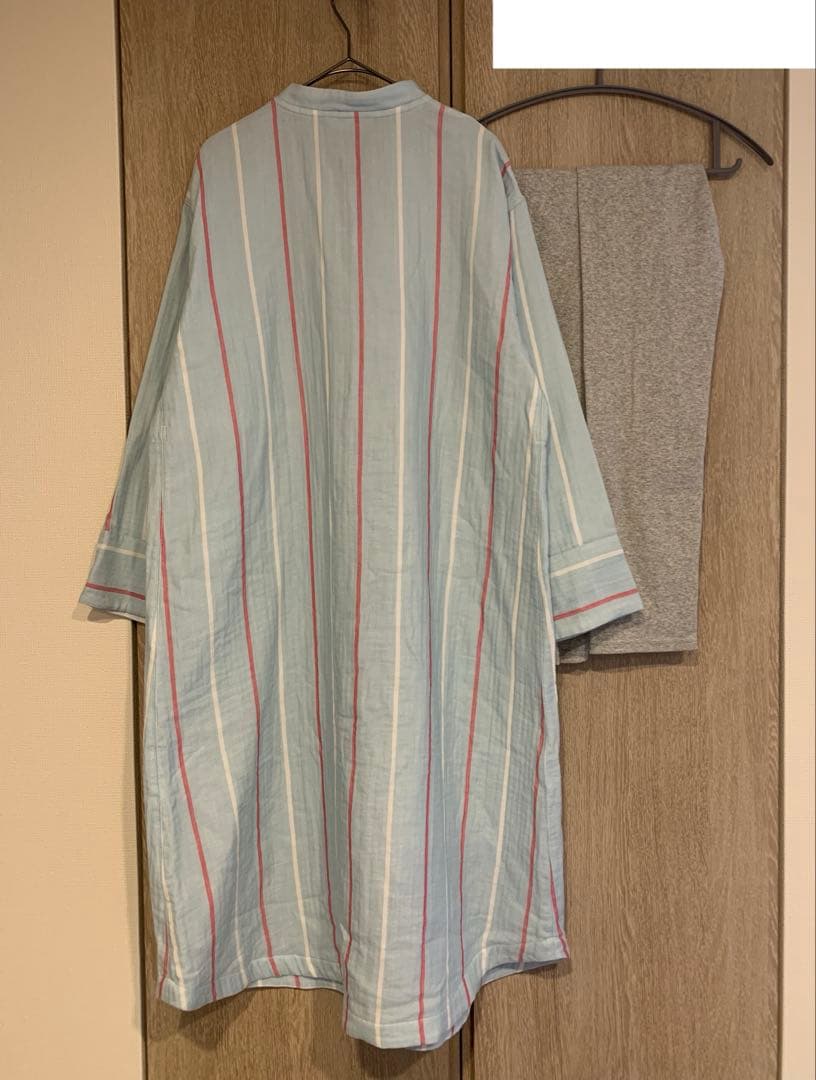新品【KID BLUE/キッドブルー】トリプルガーゼコンフィ ストライプナイティ