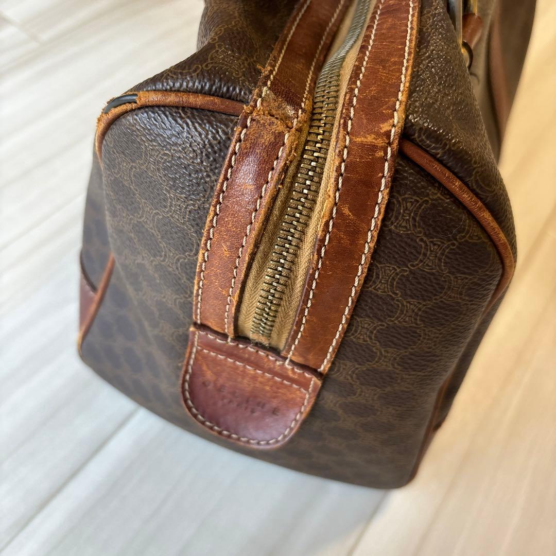 CELINE セリーヌ ボストンバッグ　マカダム　ヴィンテージ