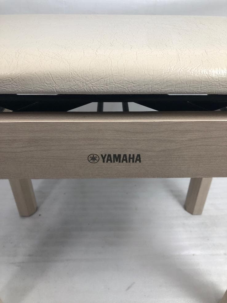 ※81398 ピアノ椅子YAMAHA BC-205（ホワイトアッシュ）★送料無料