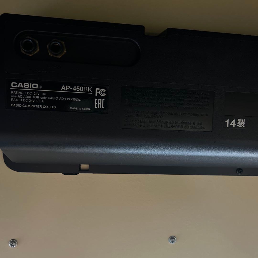 カシオAP450BK 椅子付き