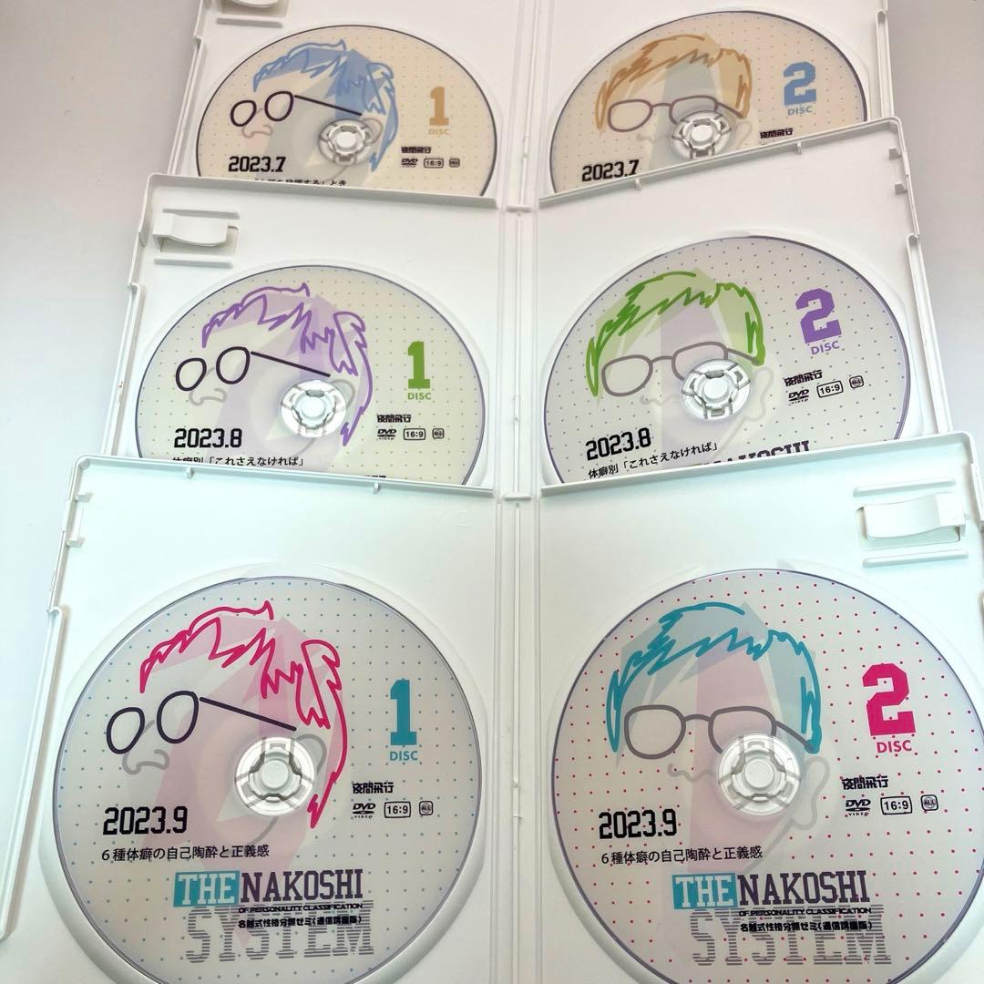 名越式性格分類ゼミ　DVDセット全12巻