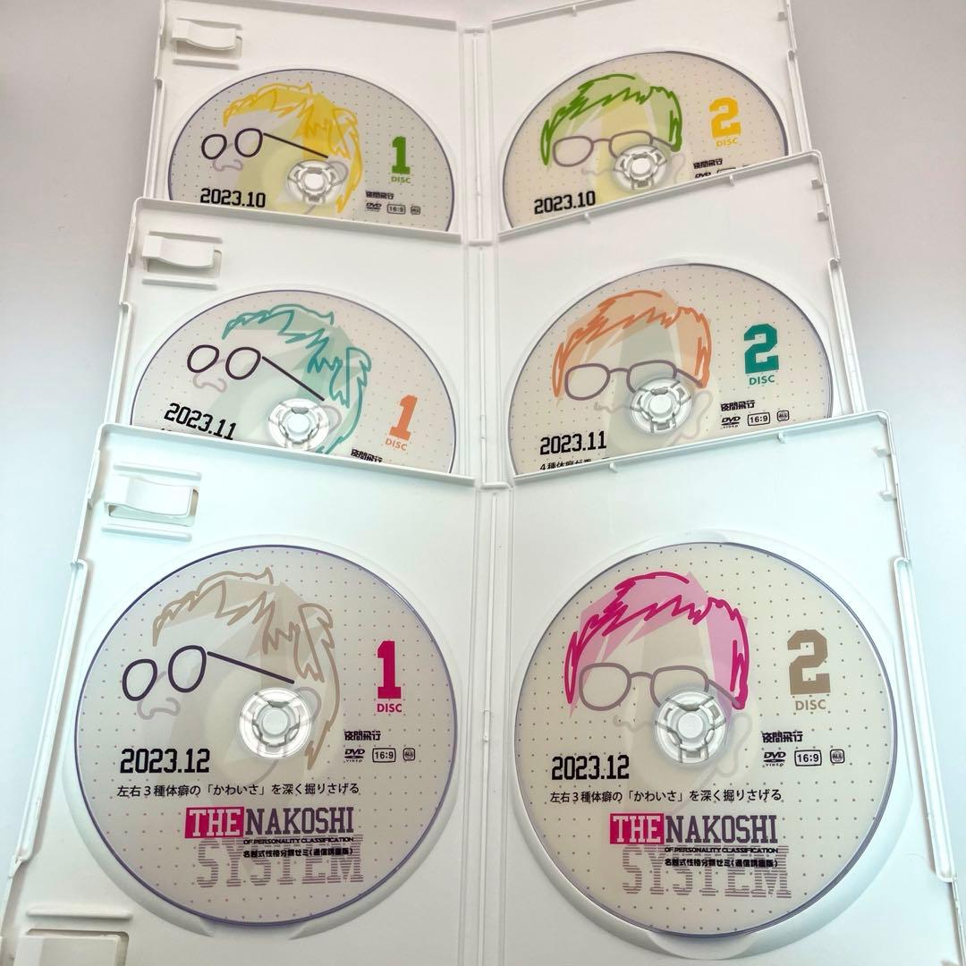 名越式性格分類ゼミ　DVDセット全12巻