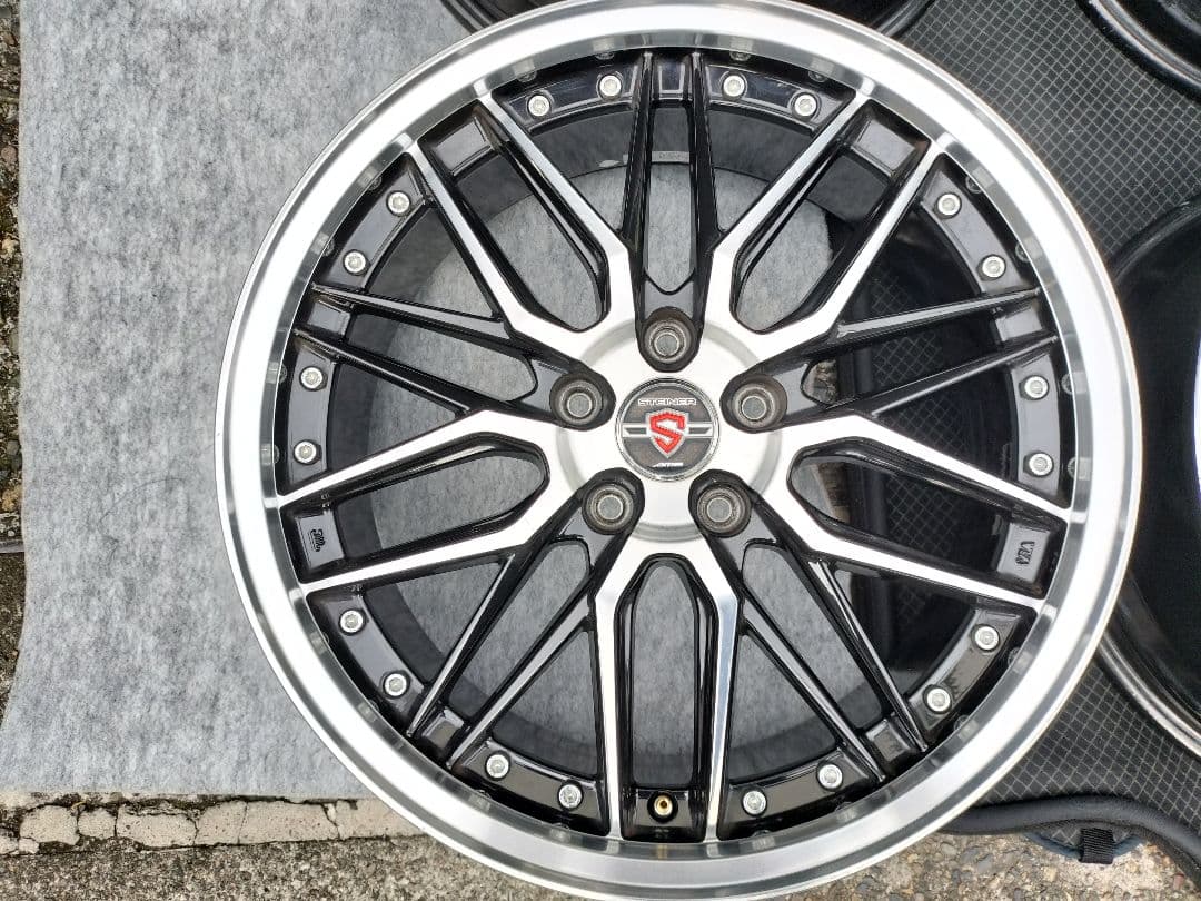 シュタイナーLMX 19インチ 7.5J 5穴　　114.3 +55 4本