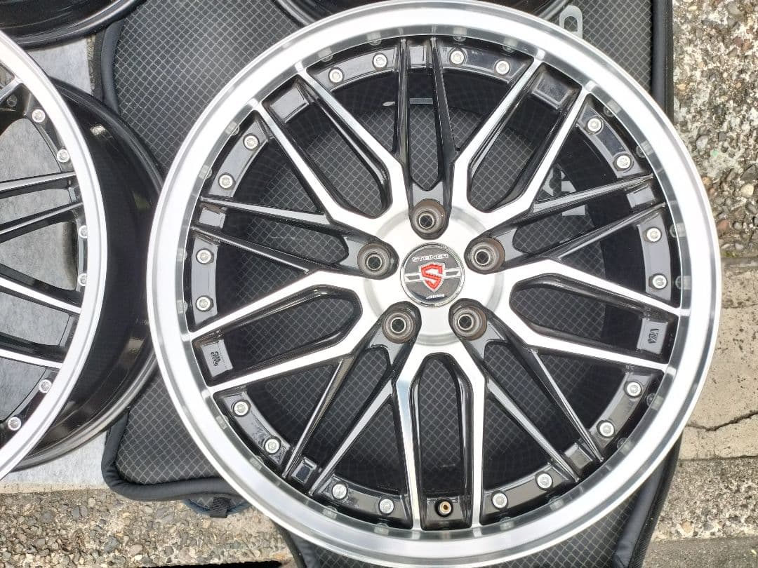シュタイナーLMX 19インチ 7.5J 5穴　　114.3 +55 4本