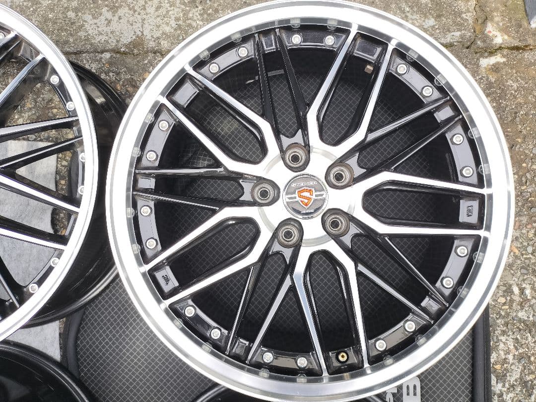 シュタイナーLMX 19インチ 7.5J 5穴　　114.3 +55 4本