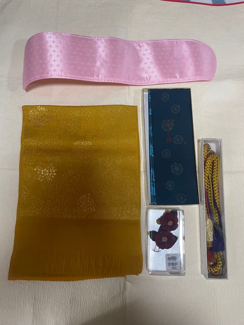 成人式　振袖　着物　やまと　赤　桜　小物セット