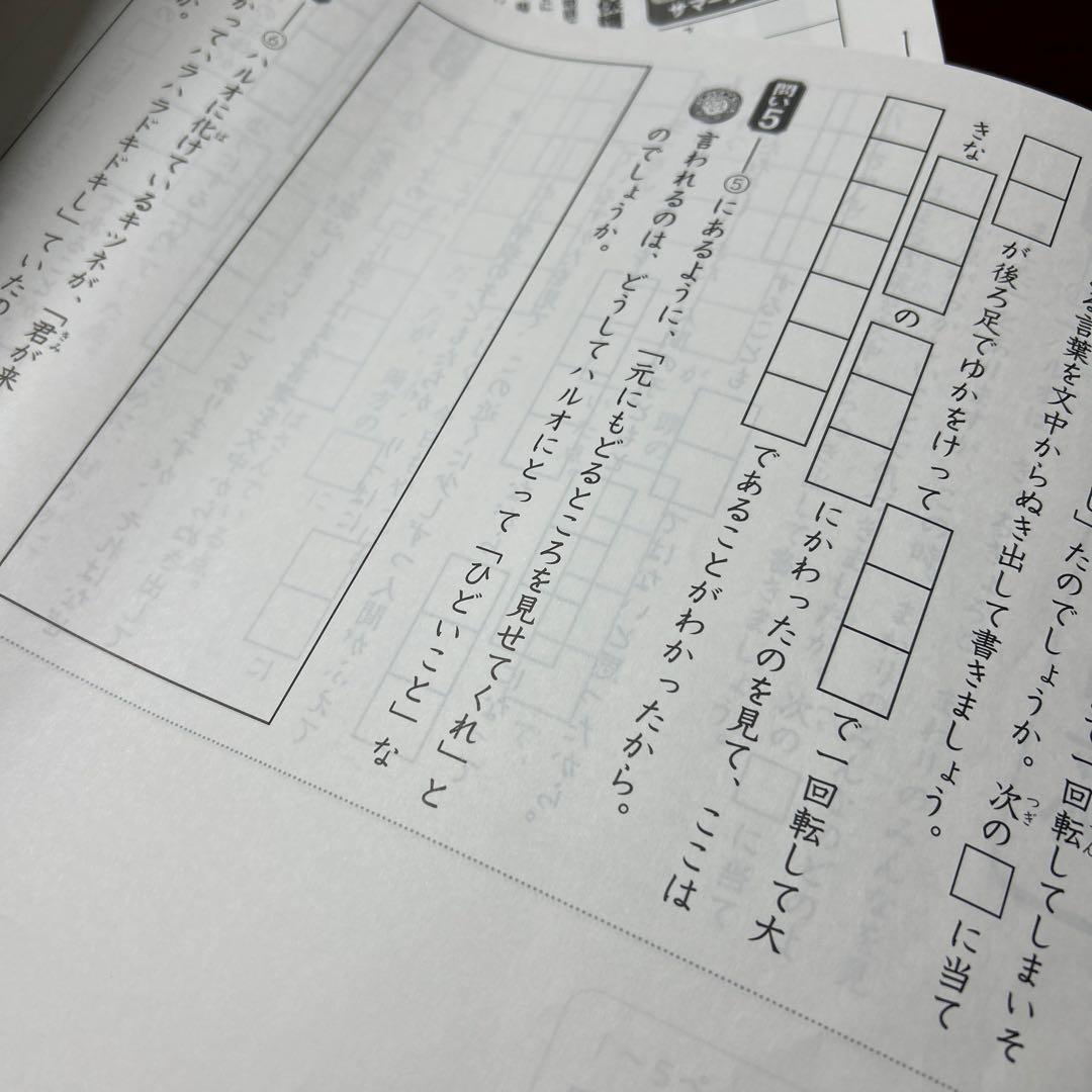 ⑱ら　サピックス　SAPIX 3年　国語　夏期講習　サマーサピックス