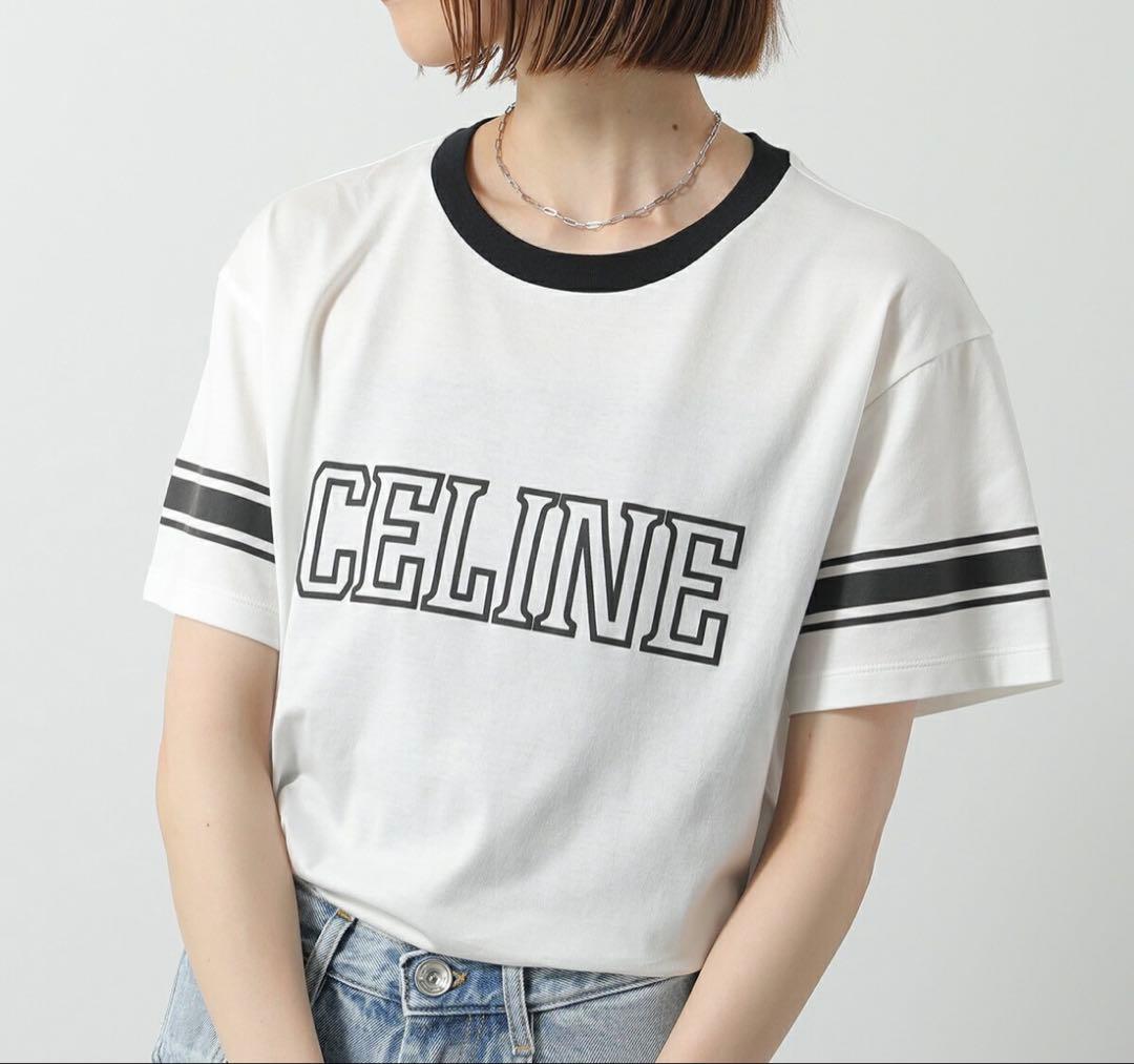 5時間限定価格　定価9万円✨新品✨100%正規品✨ CELINE ロゴ Tシャツ