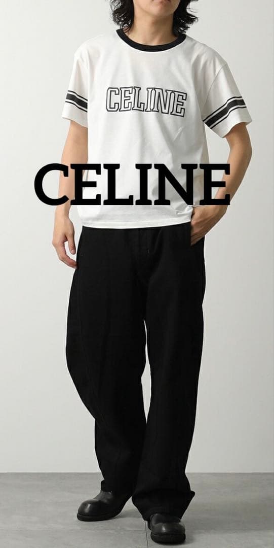 5時間限定価格　定価9万円✨新品✨100%正規品✨ CELINE ロゴ Tシャツ