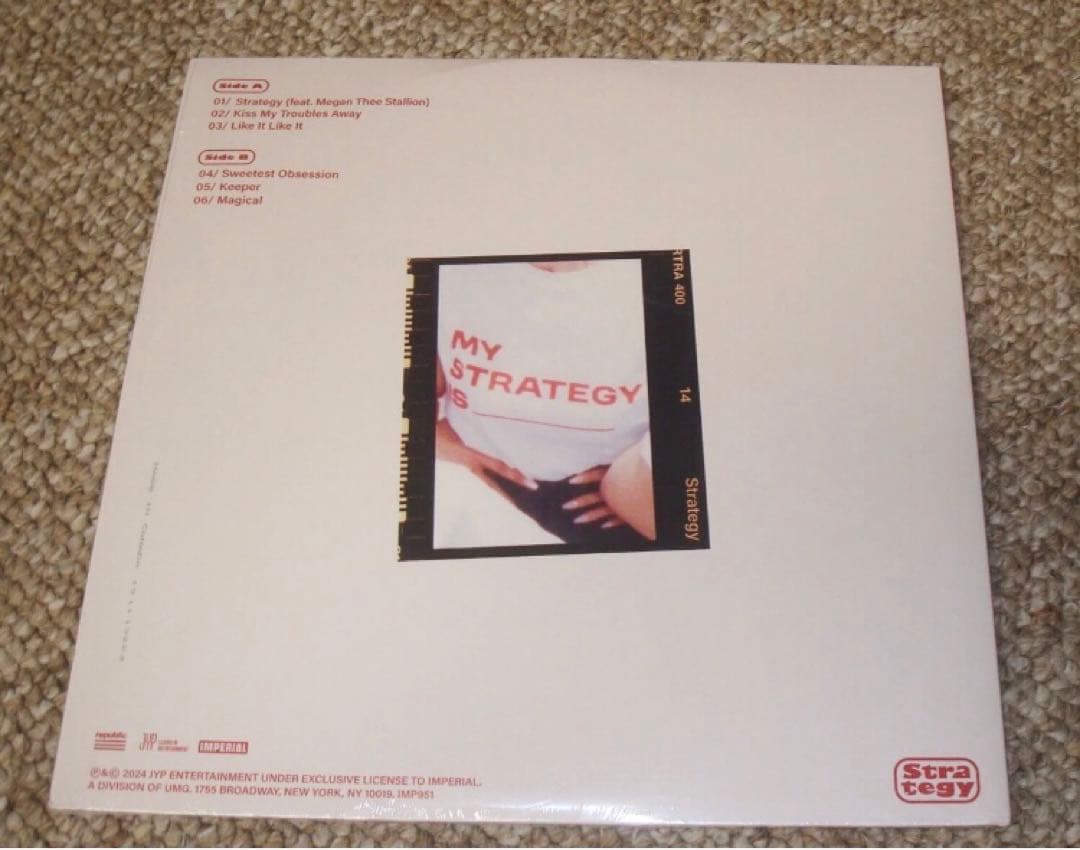 新品 TWICE Strategy Vinyl レコード LP 限定 トゥワイス