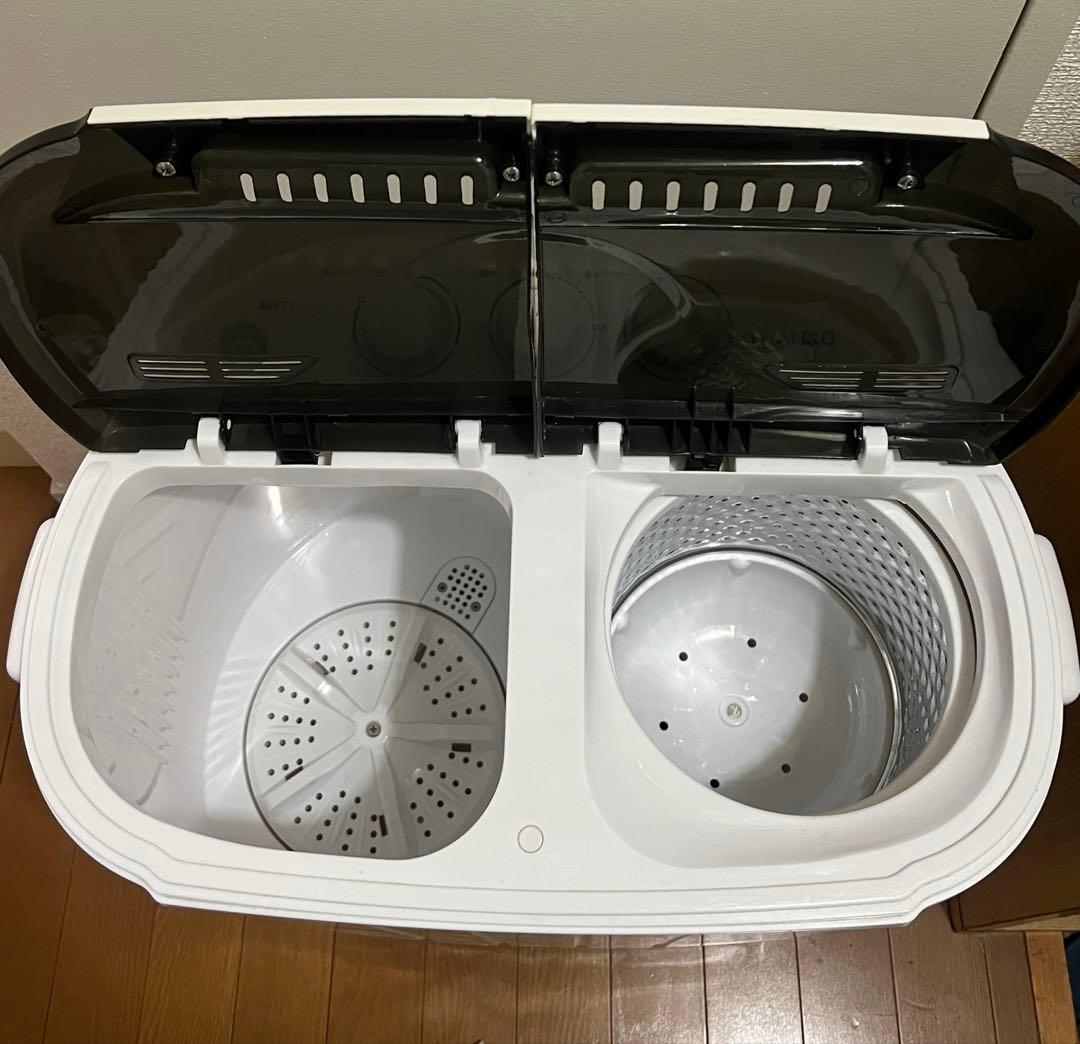 SANKOサンコー 小型二槽式洗濯機「別洗いしま専科」3