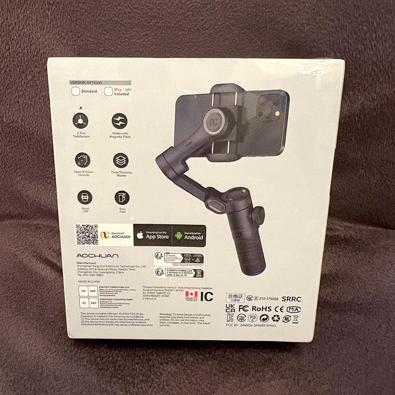 【新品未開封】Aochuan SmartXE ジンバル 3軸 スマホ用