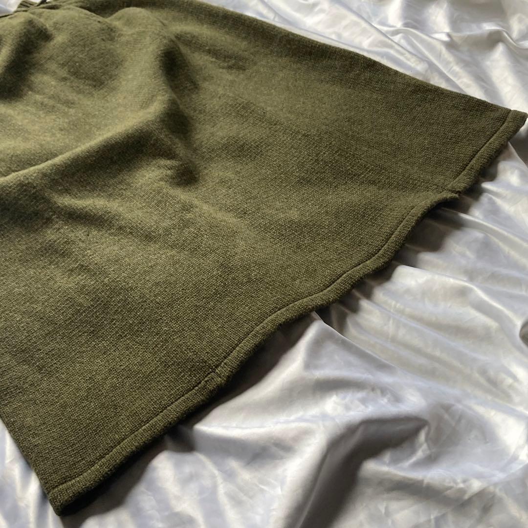 05aw Y’s LAINE WOOL スカート グリーン