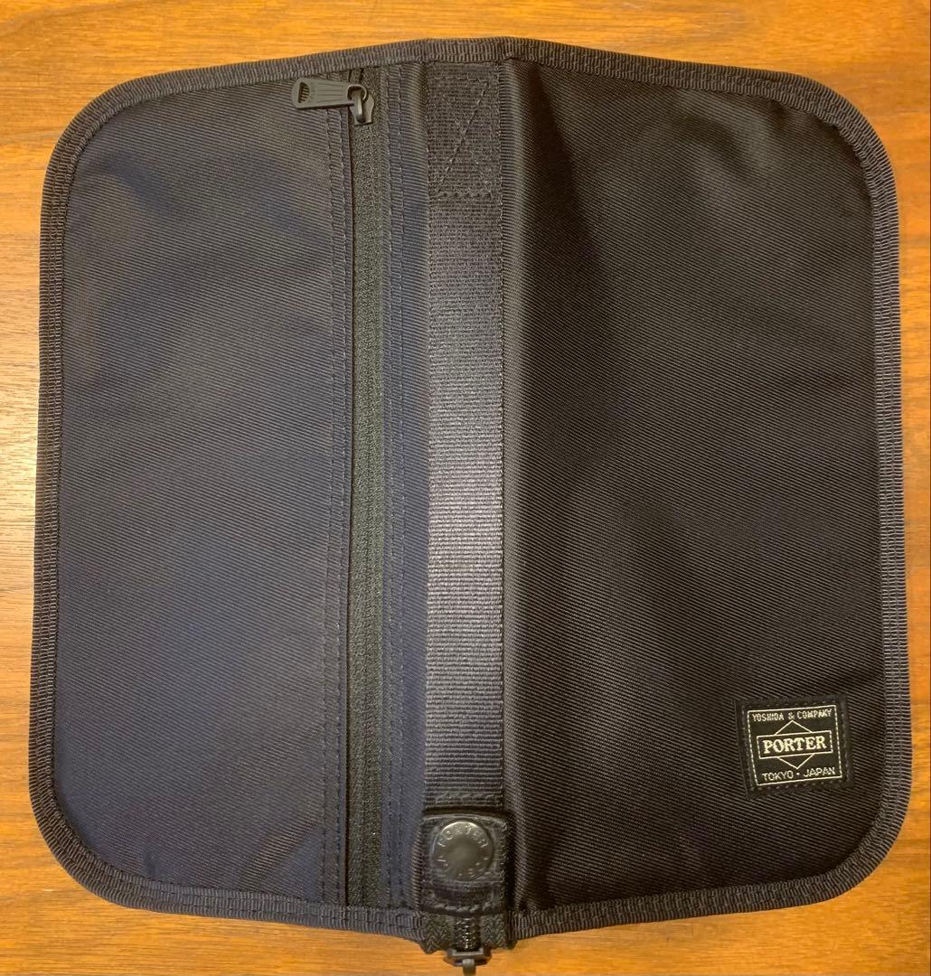 PORTER ブラック パスポートケース