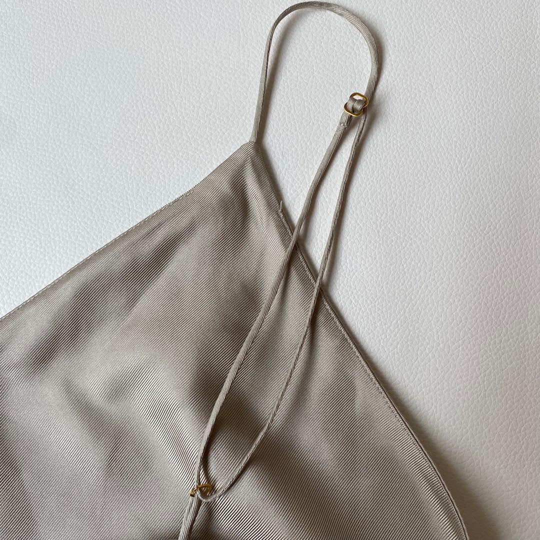 【新品未使用】ドゥーズィエムクラス　silk twill キャミソール　シルク