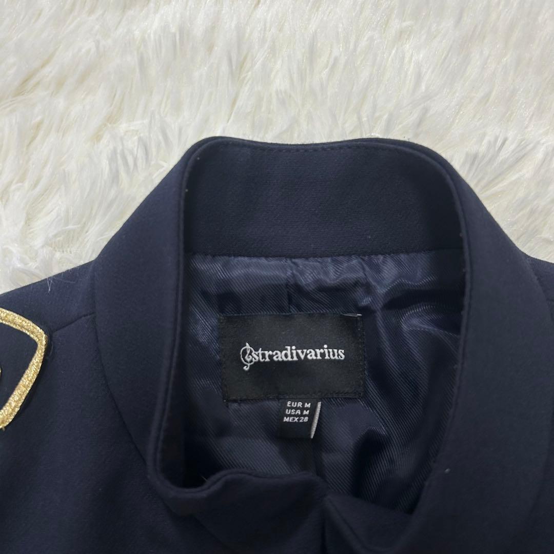 stradivarius ナポレオン ジャケット 金ボタン 短丈 Mサイズ