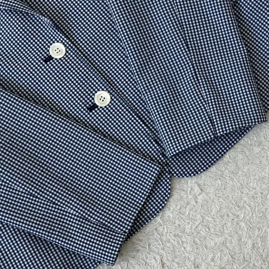 未使用級✨レリアン テーラードジャケット シアサッカー 大きいサイズ 13 XL