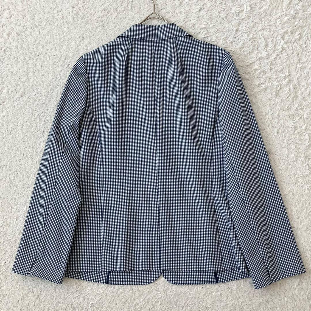 未使用級✨レリアン テーラードジャケット シアサッカー 大きいサイズ 13 XL