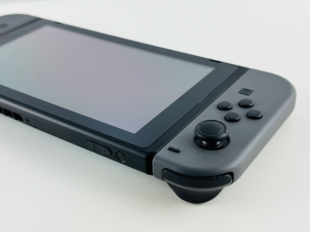 美品 ニンテンドー スイッチ グレー 本体 swich 箱付き 完備品 任天堂