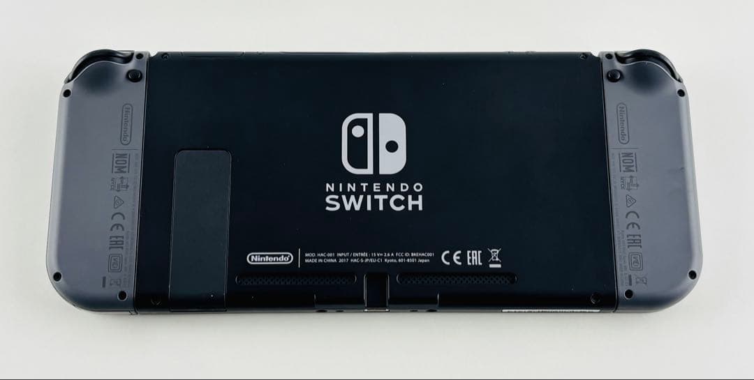 美品 ニンテンドー スイッチ グレー 本体 swich 箱付き 完備品 任天堂