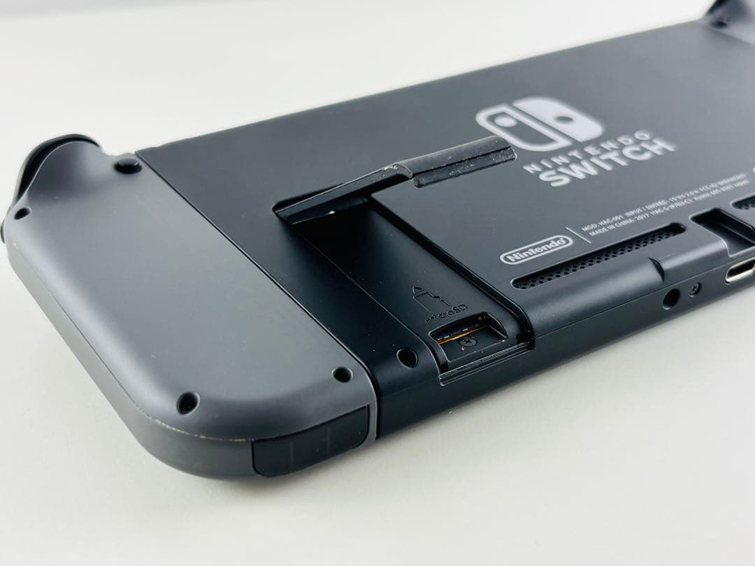 美品 ニンテンドー スイッチ グレー 本体 swich 箱付き 完備品 任天堂