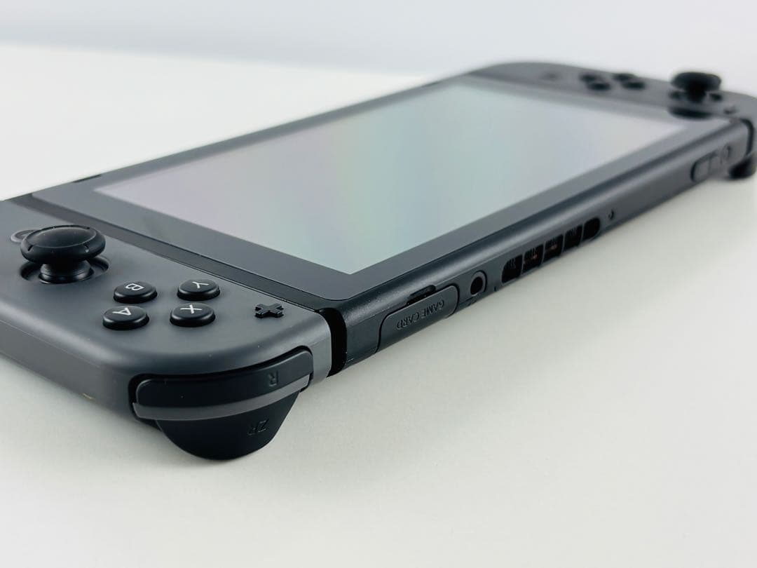 美品 ニンテンドー スイッチ グレー 本体 swich 箱付き 完備品 任天堂