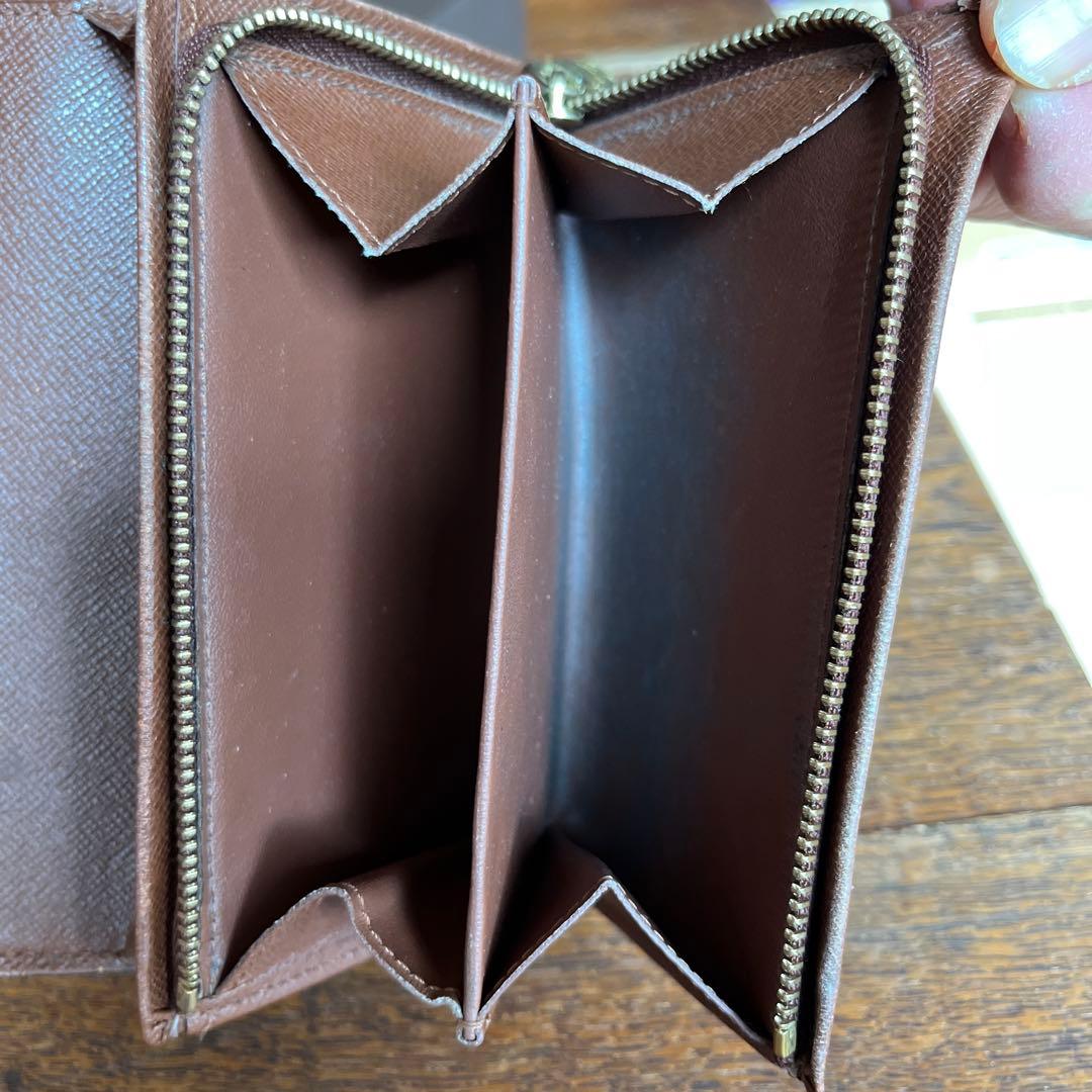 LOUIS VUITTON　ポルトモネビエトレゾー　二つ折り財布　モノグラムル
