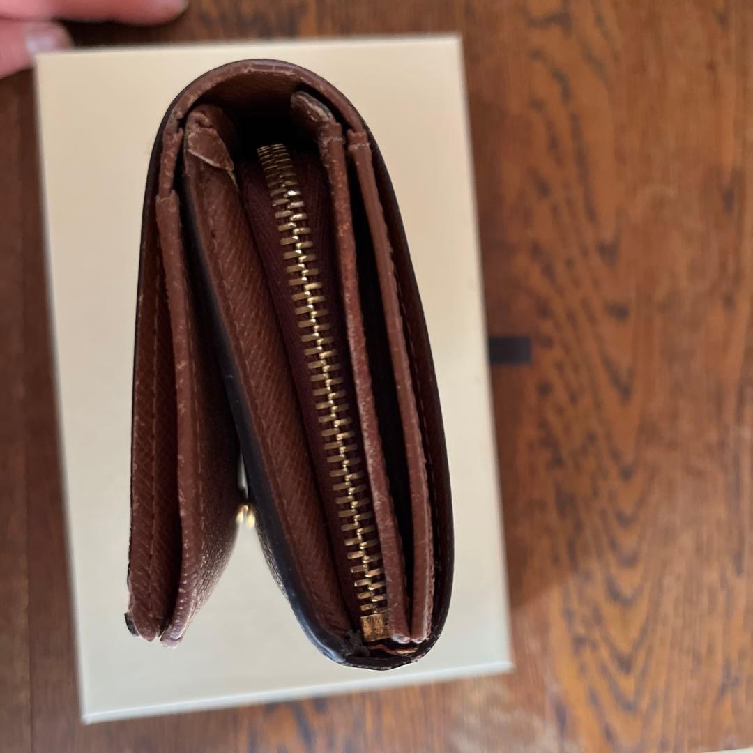 LOUIS VUITTON　ポルトモネビエトレゾー　二つ折り財布　モノグラムル