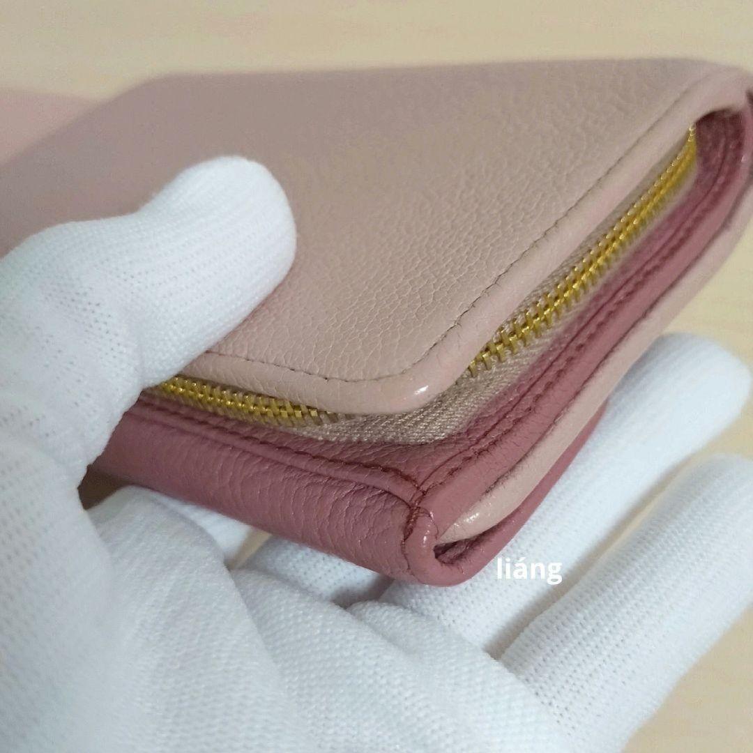 miumiu マドラス リボン モチーフ 財布