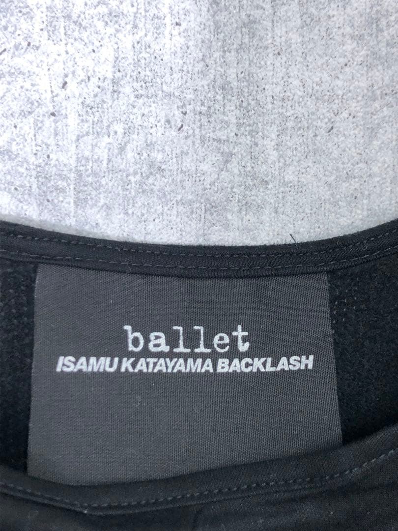 ballet ISAMU KATAYAMA BACKLASH ドレイプTシャツ