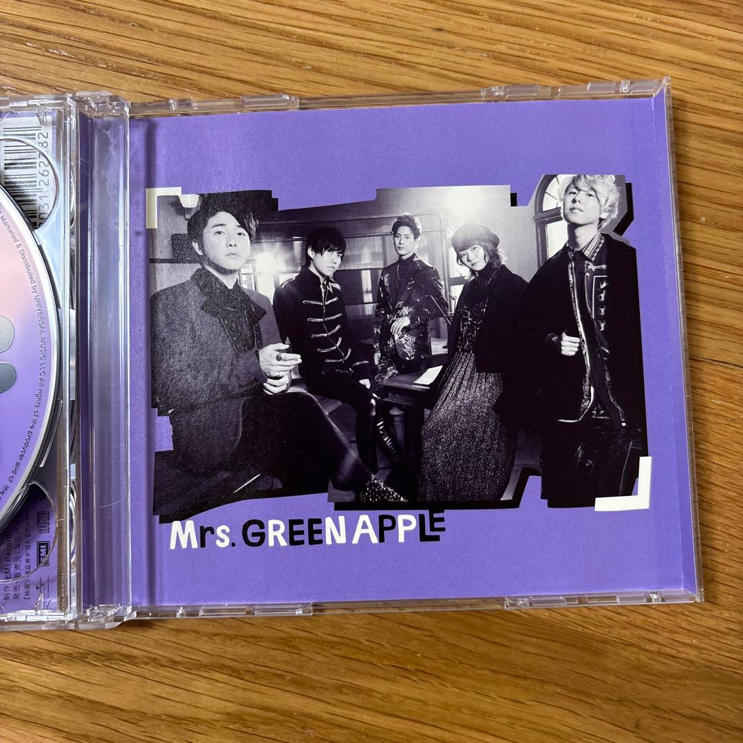 Mrs. GREEN APPLE「Love Me, Love You」初回限定盤