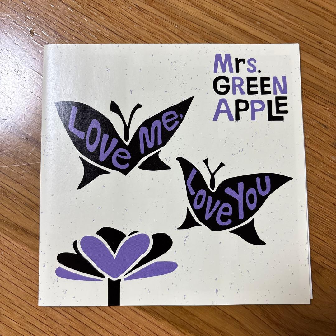 Mrs. GREEN APPLE「Love Me, Love You」初回限定盤