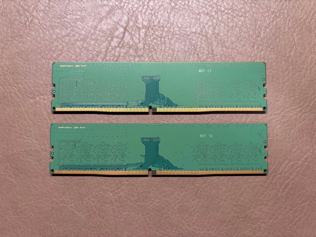 SAMSUNG DDR4 8GB メモリ 2枚セット