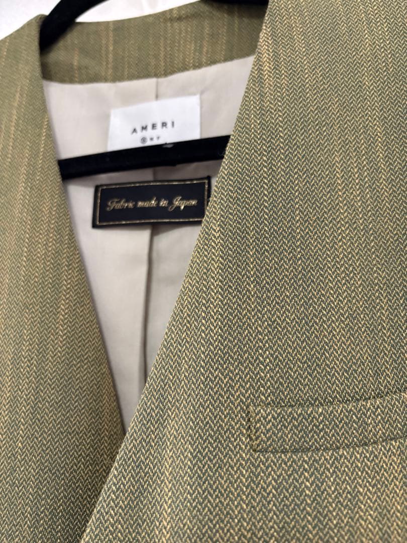 ジャケット・アウター CONVERTIBLE HERRINGBONE JACKET