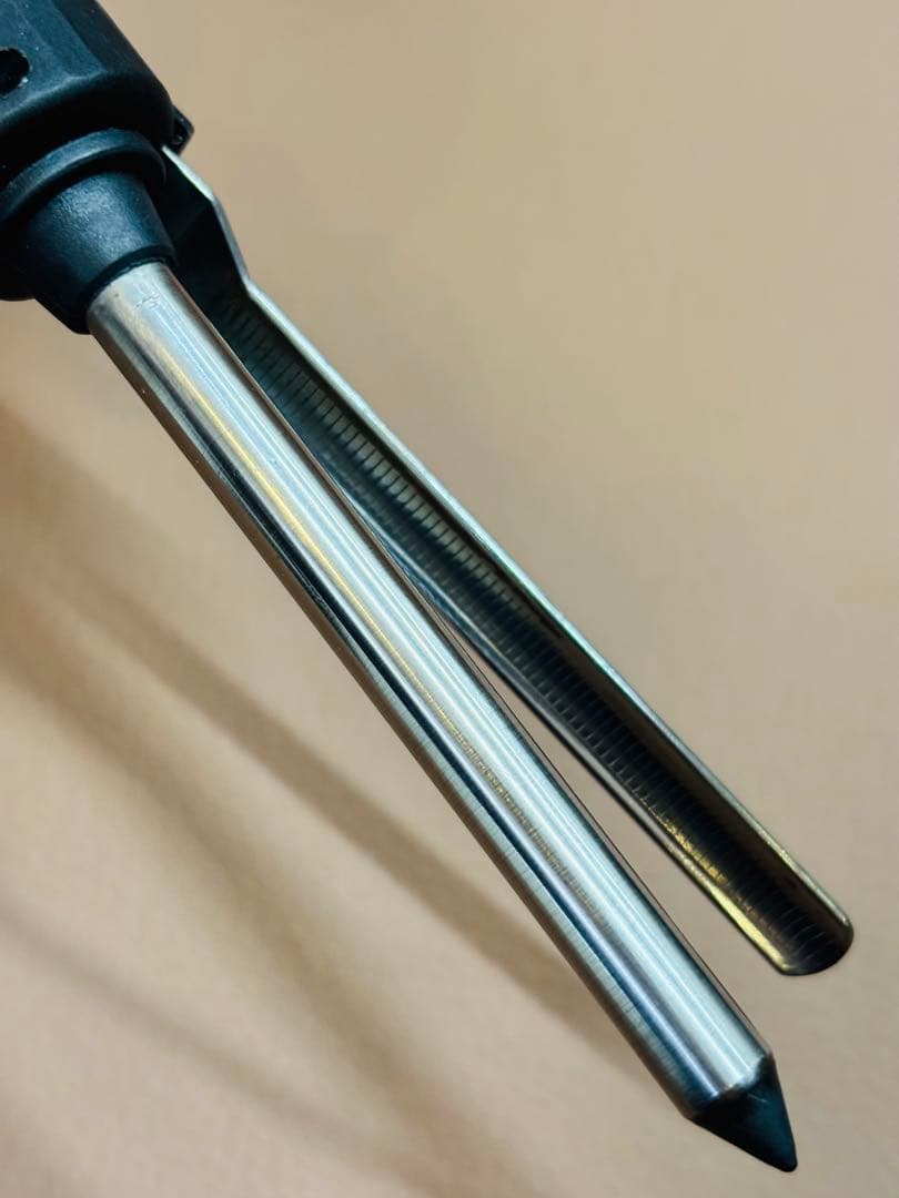 未使用品　LENZ S-8元巻きレンツルートアイロン　理容アイロン　丸アイロン