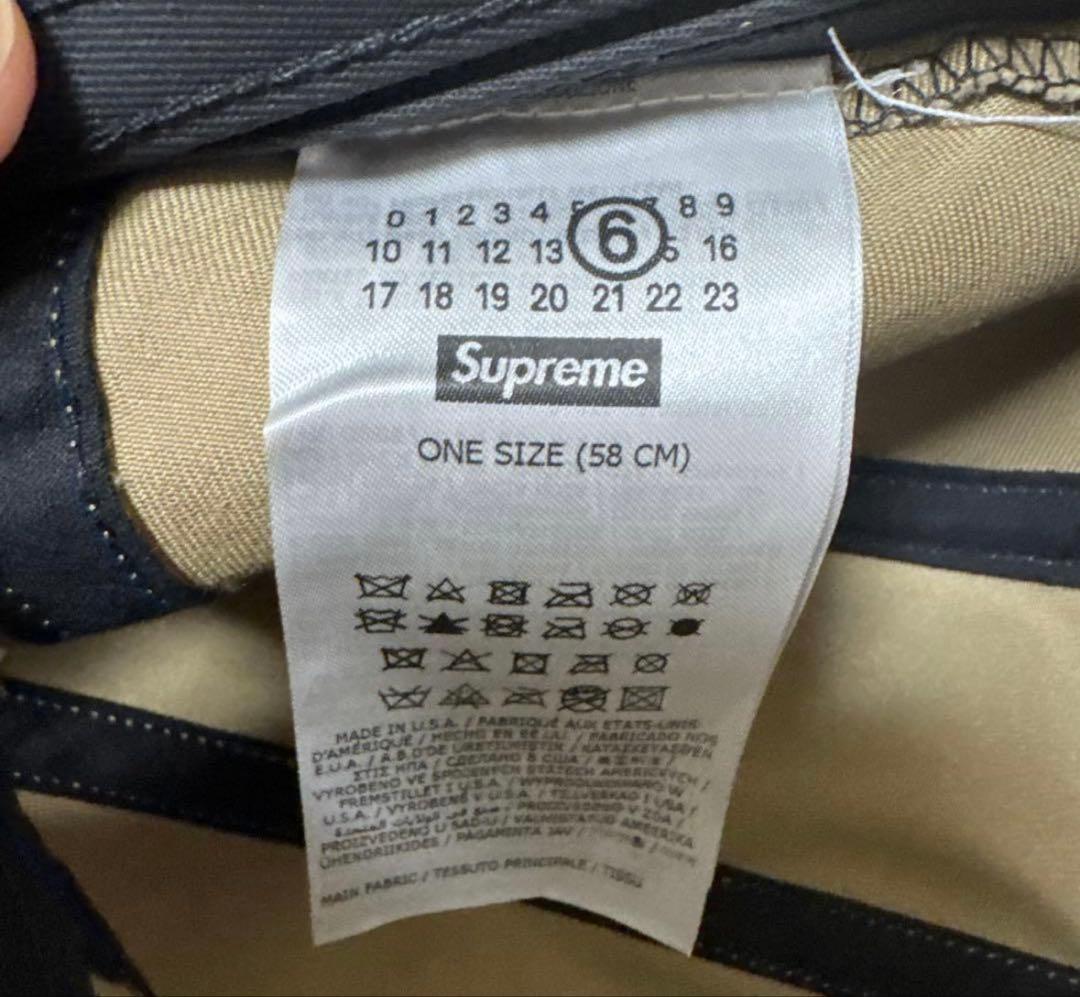 新品未使用　Supreme MM6 Painted Camp Cap