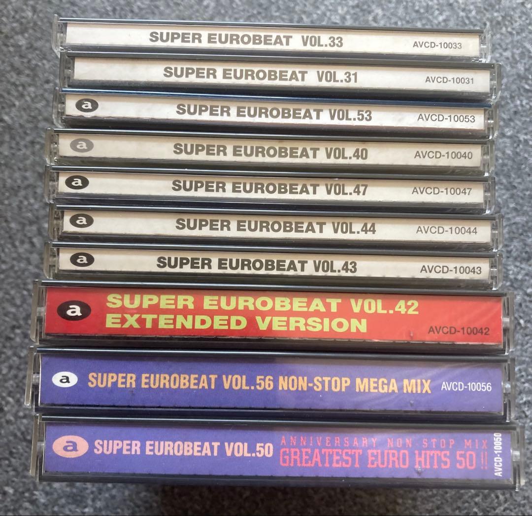 ジャンク品 スーパーユーロビート CD まとめ売り