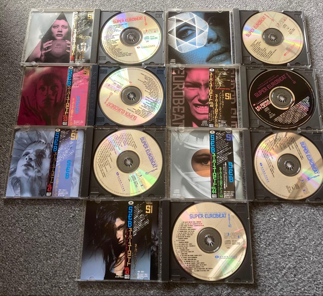 ジャンク品 スーパーユーロビート CD まとめ売り