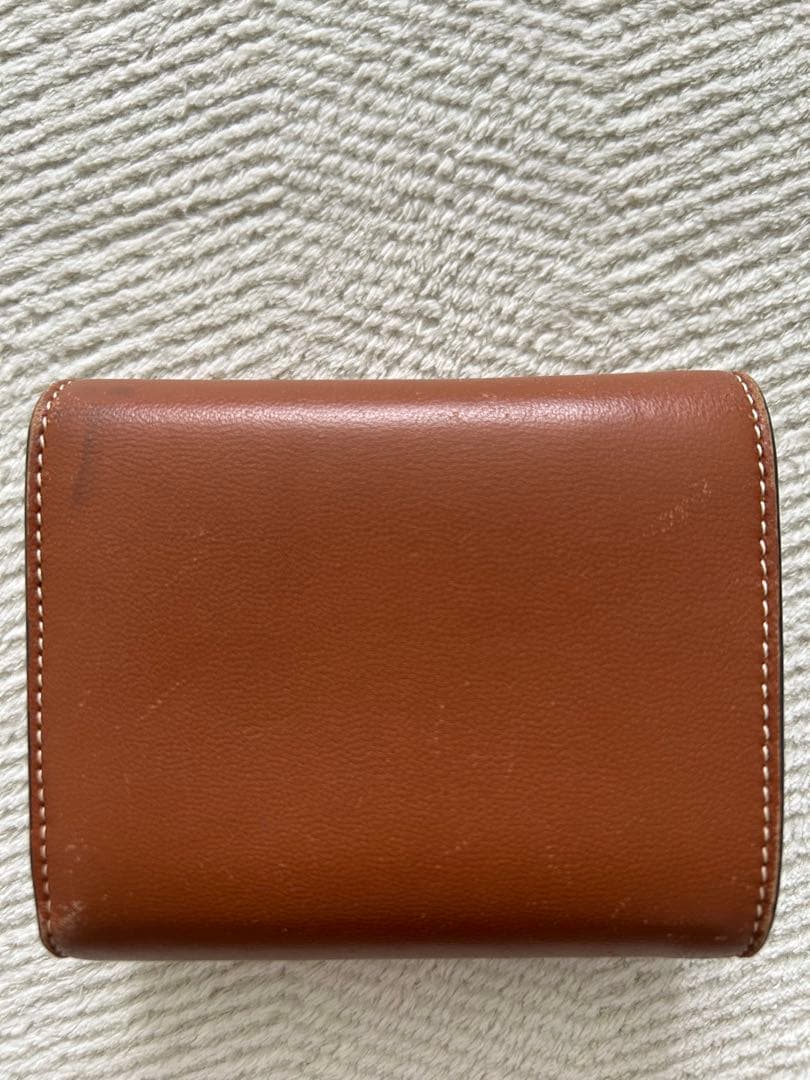 【CELINE セリーヌ トリオンフ 入れ付きコンパクトウォレット】