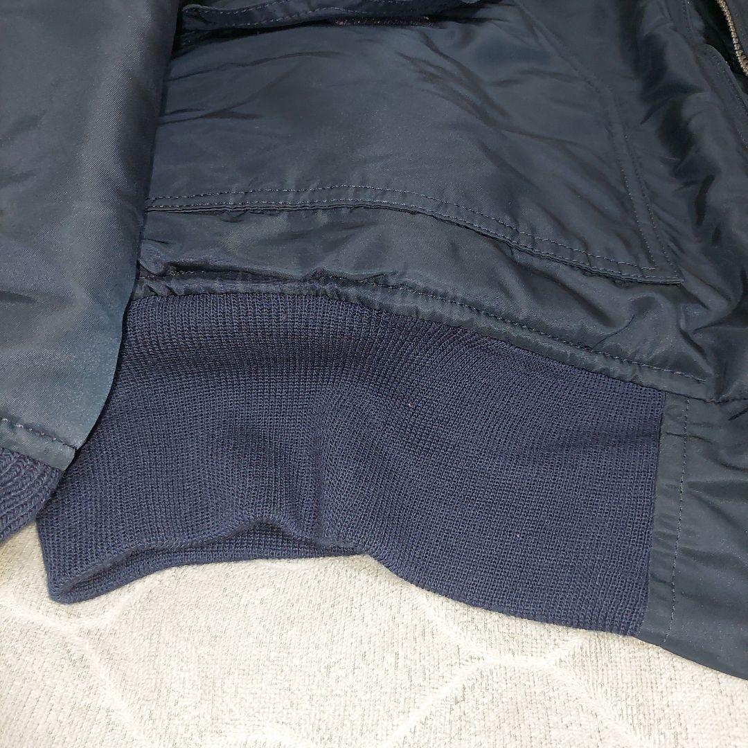 【極美品】Alpha CWU45P フライトジャケット XL ネイビー