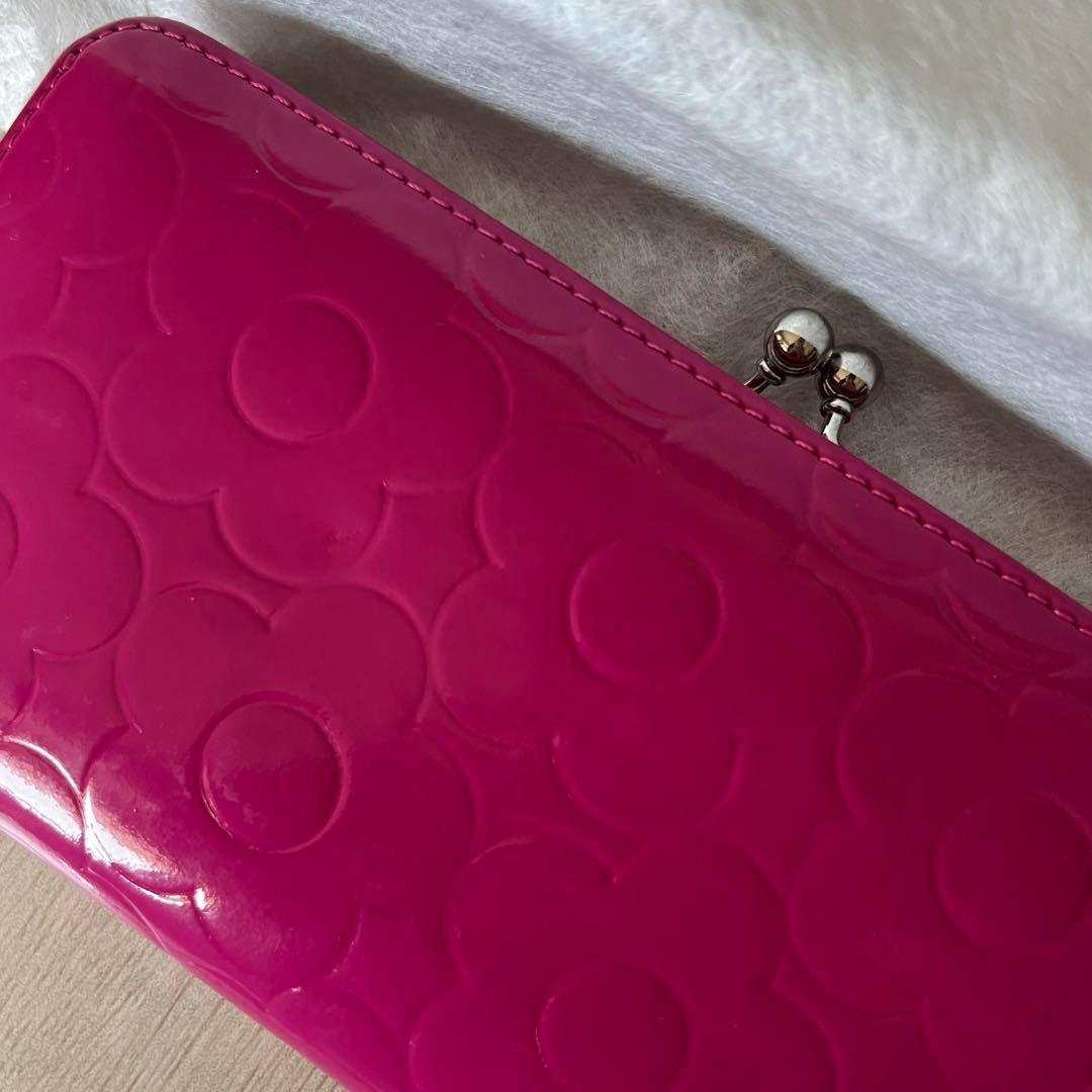 MARY QUANT ピンク 二つ折り財布