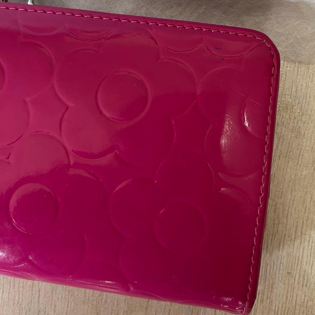 MARY QUANT ピンク 二つ折り財布