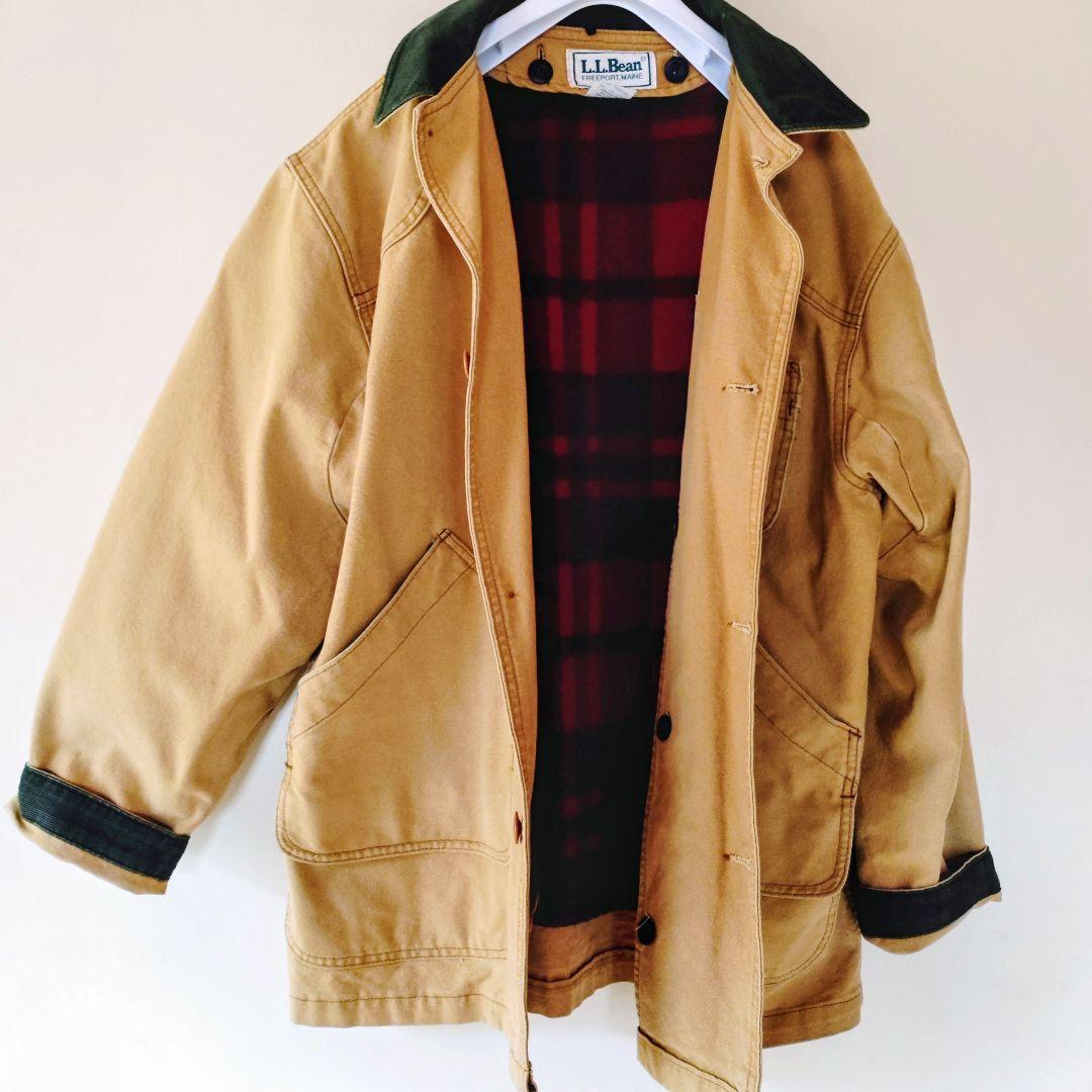90's L.L.Beanフィールドコート USA製 ライナー付き