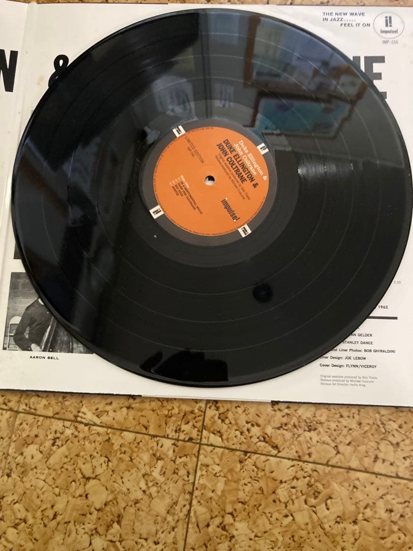 値下！！重量版Duke Ellington & John Coltrane LP